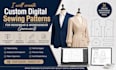 create custom digital sewing patterns for womenswear garment
