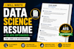 write ats optimized data analyst and data science resume for tech jobs
