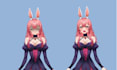 rig 2d vtuber model, live2d vtuber model, vtuber rigging, vtuber commission