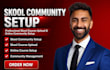 setup skool community skool online course skool setup course upload
