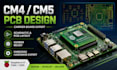 develop carrier board pcb design schematic layout gerber cm4 cm5 raspberry pi