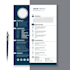 make impressive professional resume design and cv design