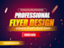 professional custom eye catching flyer design