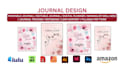 design digital planner journal, printable journal, editable journal planner, kdp
