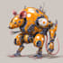 create custom mecha robot art
