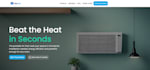 build a single page modern startup landing page