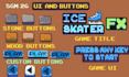 create pixel art game assets, tilesets, UI and icons