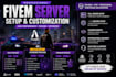 develop custom fivem scripts and full rp servers