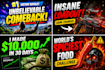 create professional thumbnails for any video you have