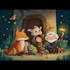 draw custom childrens book illustration