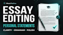 edit your personal statement or college application essay