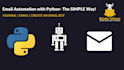 set up bulk email sender bots, python bots, bulk SMS bots, gmail bots