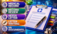 professionally review and summarize medical records and personal documents