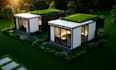 design 3d modular plans, house tiny house,shipping container and adu glamping