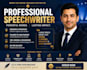 write a professional, engaging speech for any occasion
