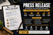provide SEO press release writing and distribution, film press release, movie pr