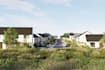 aerial view 3d residential community,estate housing siteplan,property cgi render