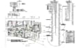 provide electrical panel layout, schedule, circuit diagram and power layout plan