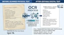 extract text from scanned images or pdfs