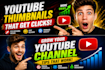 design professional viral youtube thumbnails