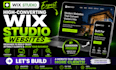 design wix studio website, wix studio, redesign wix studio, wix studio website