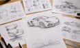 create industrial design and perspective technical sketches
