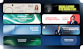 design premium and professional linkedin banner