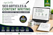 write SEO optimized ai, tech and business articles