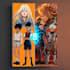 draw manga comic pages and anime character art