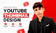 design high quality youtube thumbnails