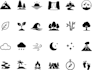 do icon design modern and clean