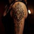 design custom wolf tattoo illustration
