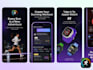 a modern app icon and app screenshot