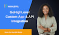develop gohighlevel marketplace apps, ghl custom integration ghl app