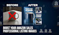 design amazon listing images amazon infographics and product listing
