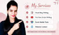 write engaging hindi blog articles, youtube scripts