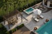 do photorealistic 3d backyard landscape and pool rendering