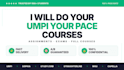 help complete your umpi your pace courses, final assessments