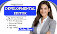 professionally transform your fiction novel developmental editor