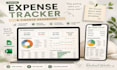 build budget spreadsheet expense tracker finance tracker excel google sheets