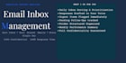 manage your executive email inbox and keep it at zero daily