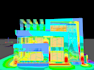create facade lighting design and dialux visualization