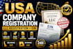 do llc registration, USA company registration with ein