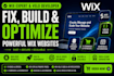 fix wix website bugs wix cms studio velo developer dynamic pages wix ecommerce