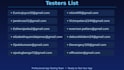 provide 12 app testers 12 testers 20 testers 12 testers google play 20 testers