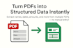 extract data from images pdfs, documents using ai powered ocr