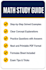 make math study guide PDF for grades 9 to 12 with examples
