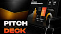 design modern investor pitch deck powerpoint presentation google slides, canva