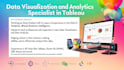 create intuitive and interactive tableau dashboards and solutions