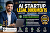 write ai startup privacy policy gdpr and terms condition